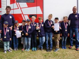Kinder Feuerwehr Olympiade